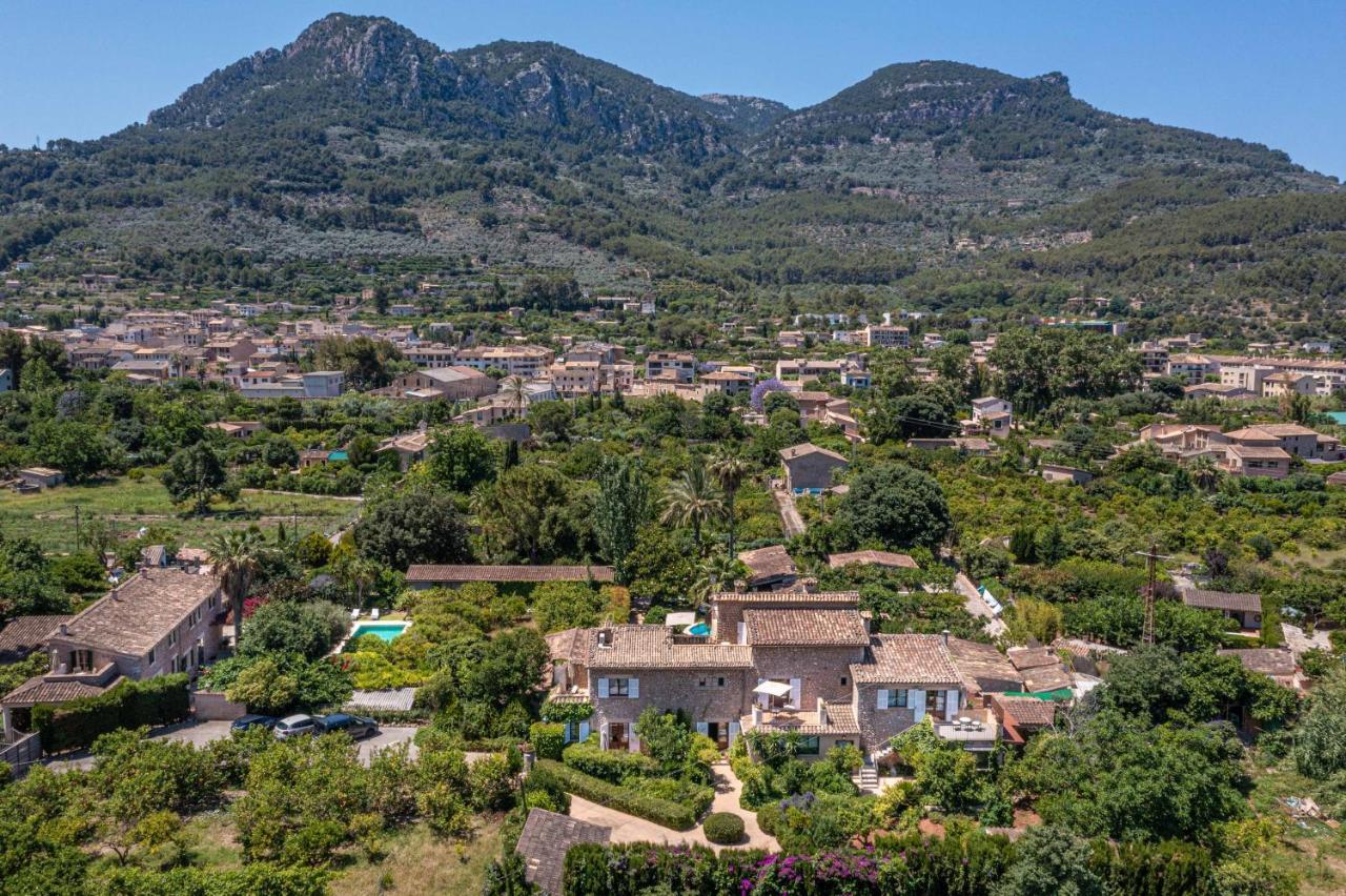 Finca Ca'N Quatre Hotel Soller Bagian luar foto